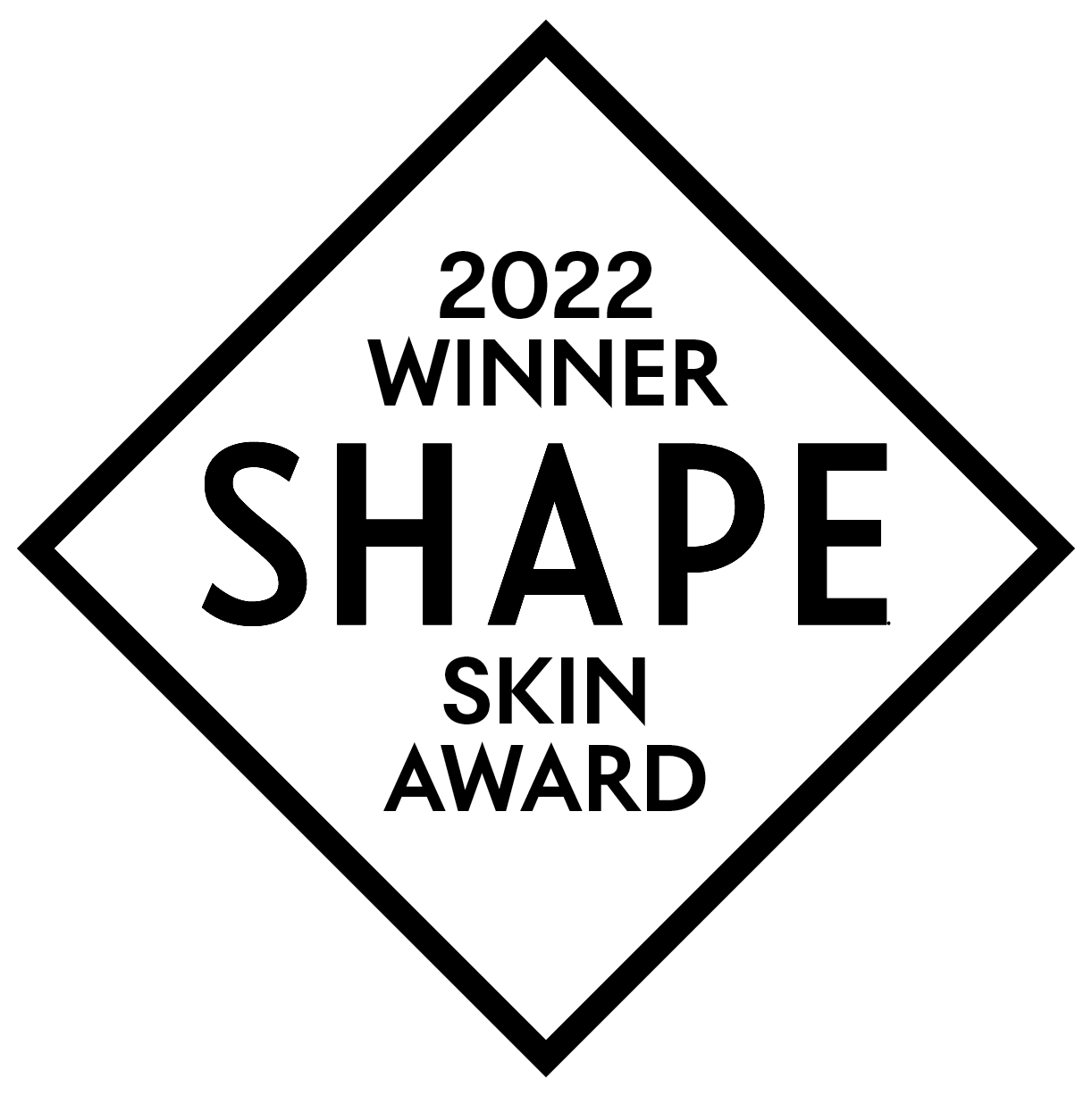 Shape skin award_white